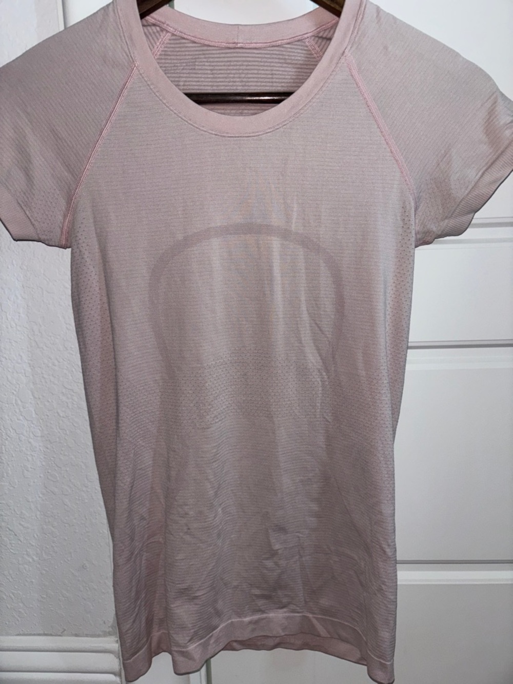 Lululemon Light Pink Active Tee